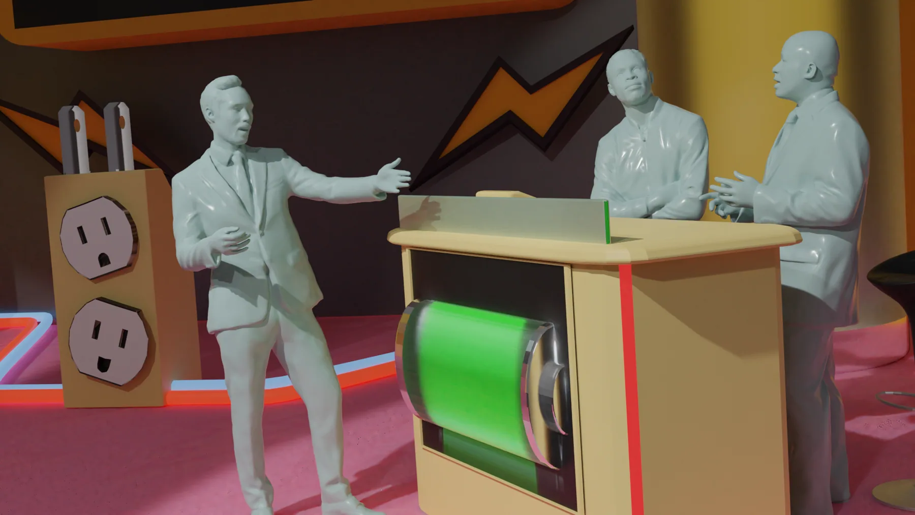 CHARGED stage progress render 4